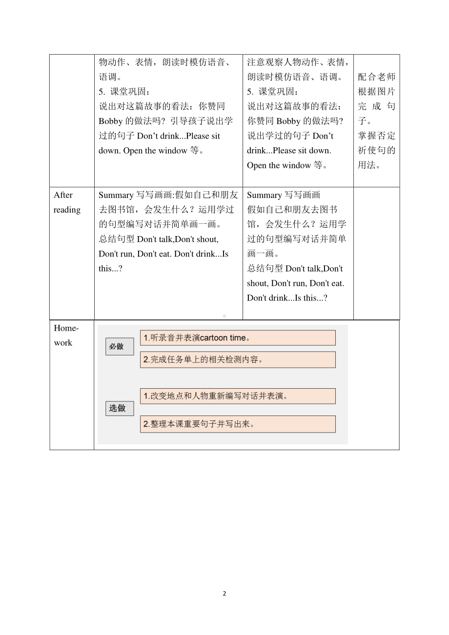 苏教译林三年级英语下册第2单元第3课时Cartoon教案.docx_第2页