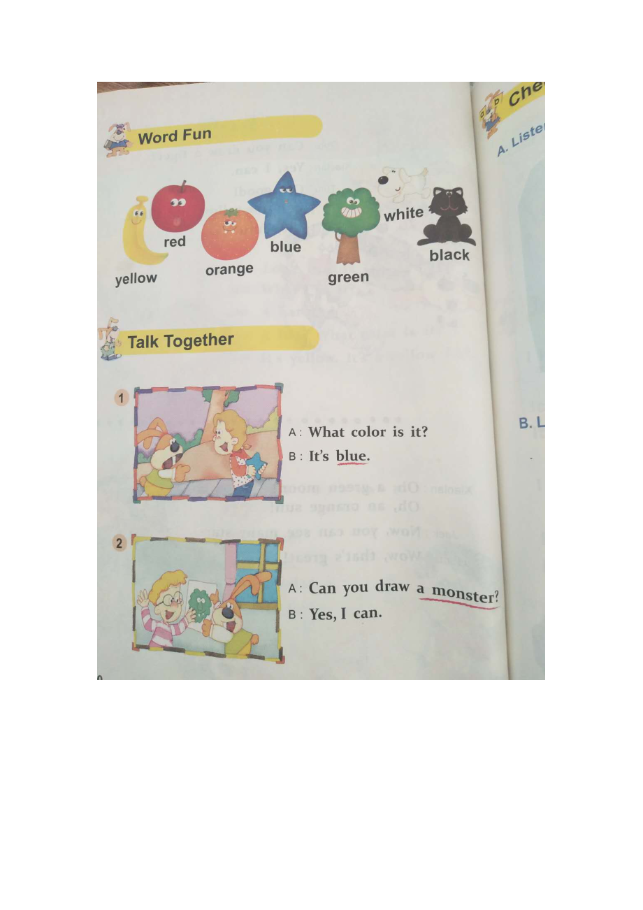 教科EEC版三下-Unit4 It's Red-Class 1 Textbook p.28-ppt课件-(含教案+素材)--(编号：101fa).zip