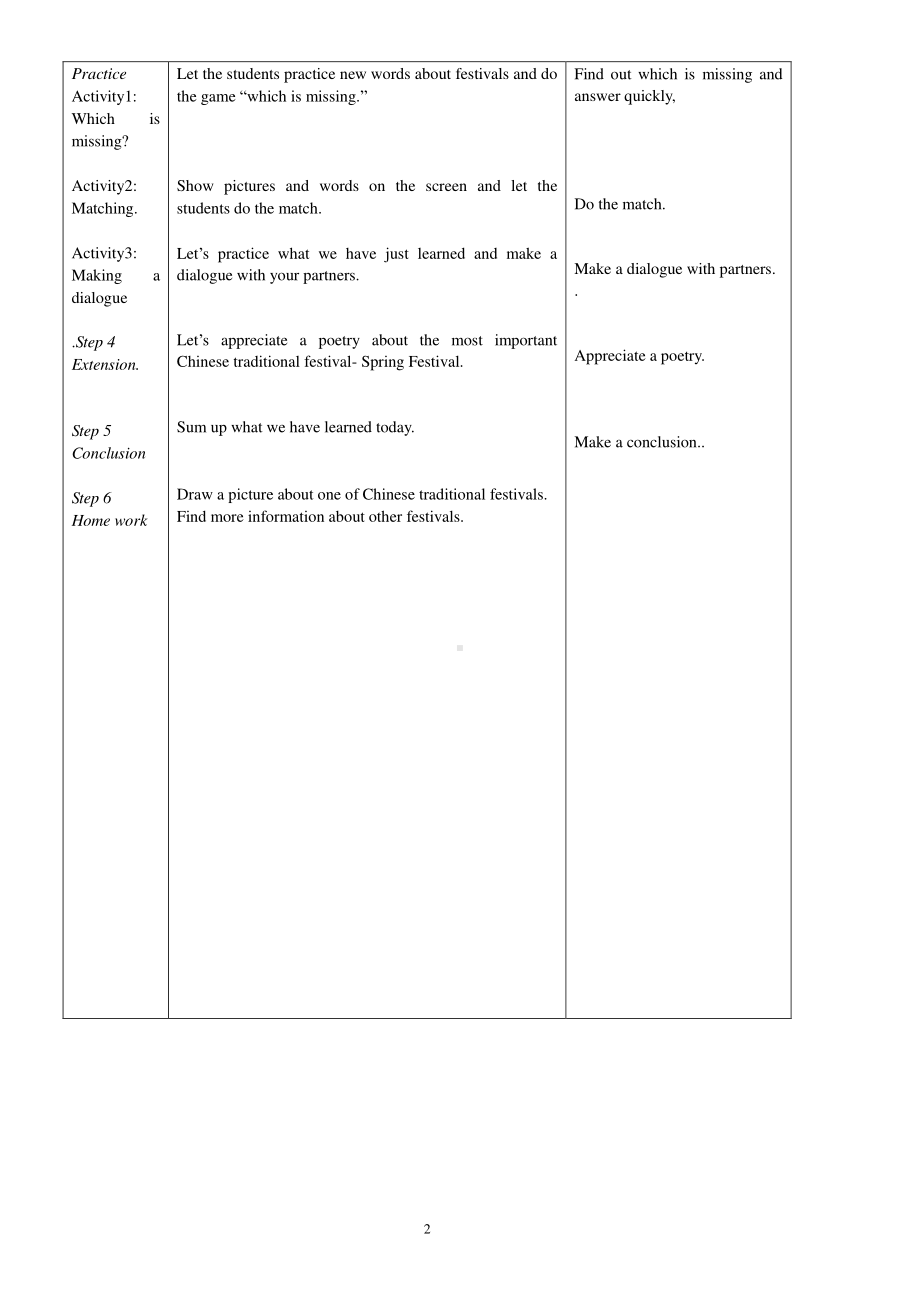 教科EEC版四下-Unit1 It's the Spring Festival-Class 3Textbook p.6-7-教案、教学设计--(配套课件编号：c011f).doc_第2页