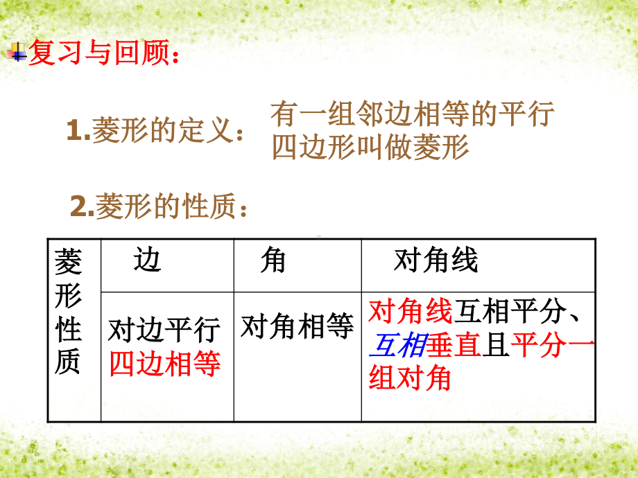 2020-2021学年人教版数学八年级（下册）18.2.2菱形-课件(7).pptx_第2页