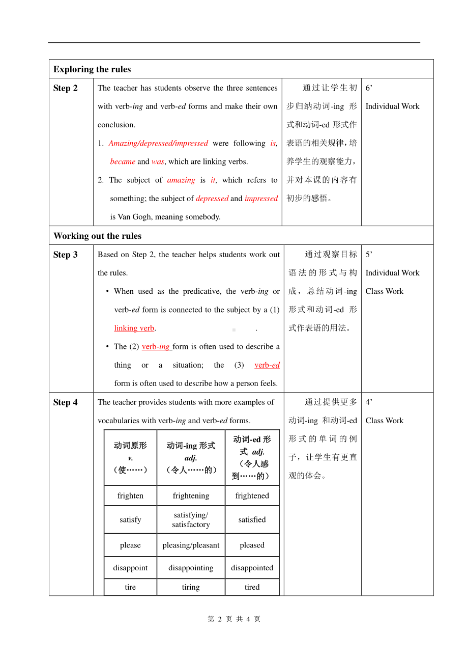 （2021新教材）牛津译林版选择性必修第一册英语 Unit3 Grammar and usage教案.doc_第2页