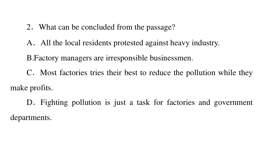 （2021新教材）牛津译林版必修第三册英语Unit 1 Nature in the balance 泛读技能初养成 ppt课件.ppt_第3页