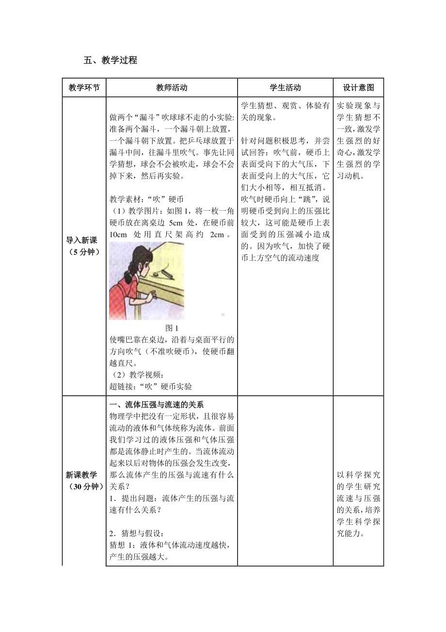 2020-2021学年人教版物理八年级（下册）9.4流体压强与流速的关系-教案(8).docx_第2页