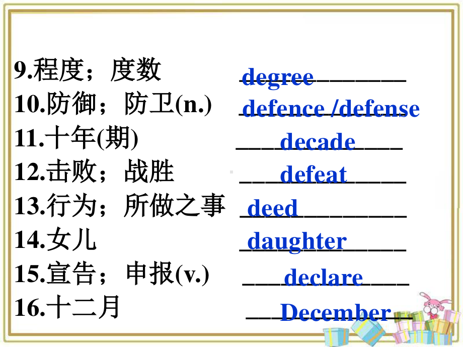 高考3500词汇80天突破 词汇21-30天 课件80张.ppt_第3页