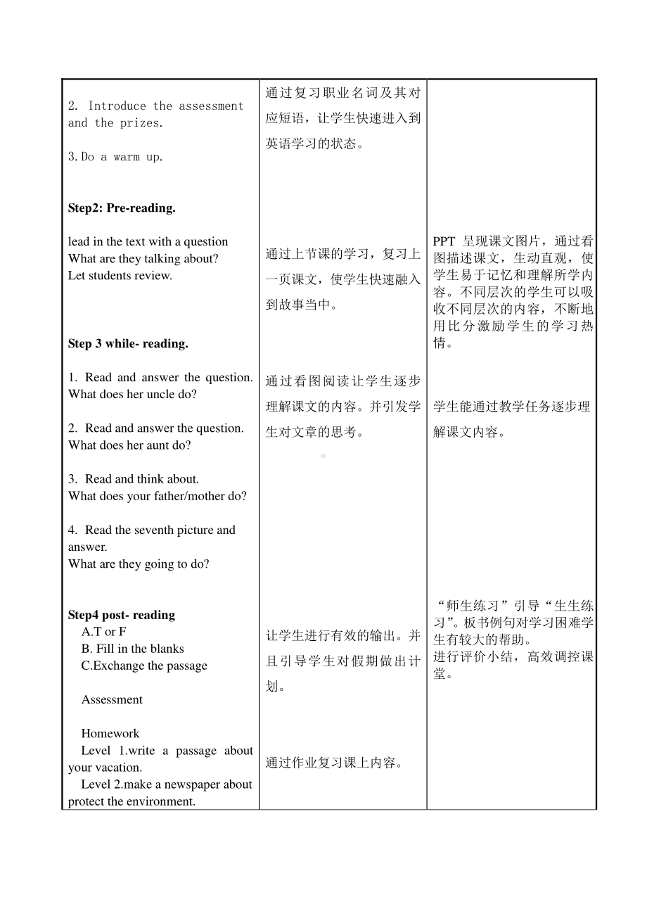 教科EEC版五下Unit3 What Are You Going to Do -Class 2 Textbook p.25-教案、教学设计--(配套课件编号：c00a6).doc_第3页