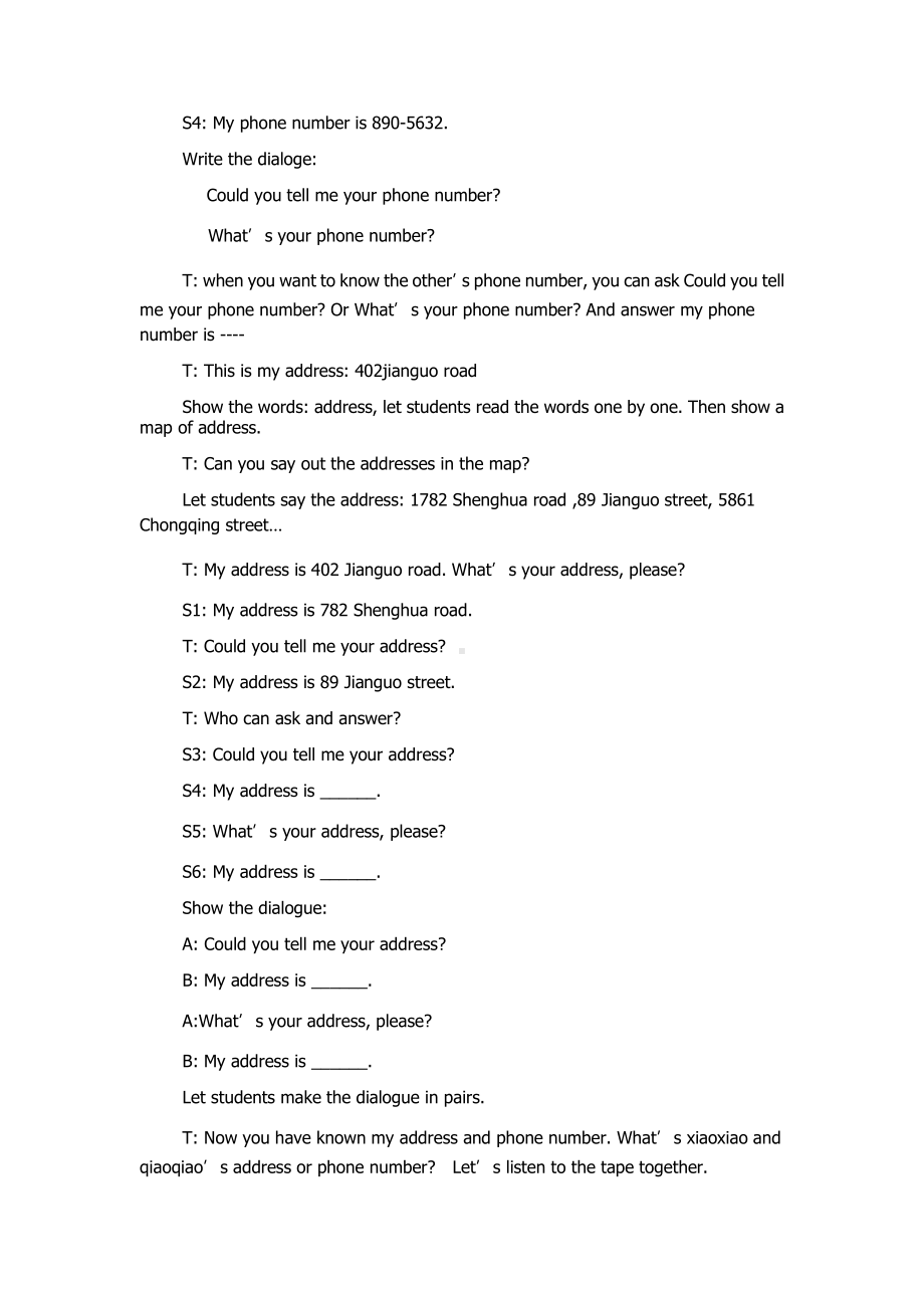 教科EEC版六下Unit4 We Usually Eat Pizza on Sundays-Class 2 Textbook p.35-教案、教学设计--(配套课件编号：50a5e).doc_第2页