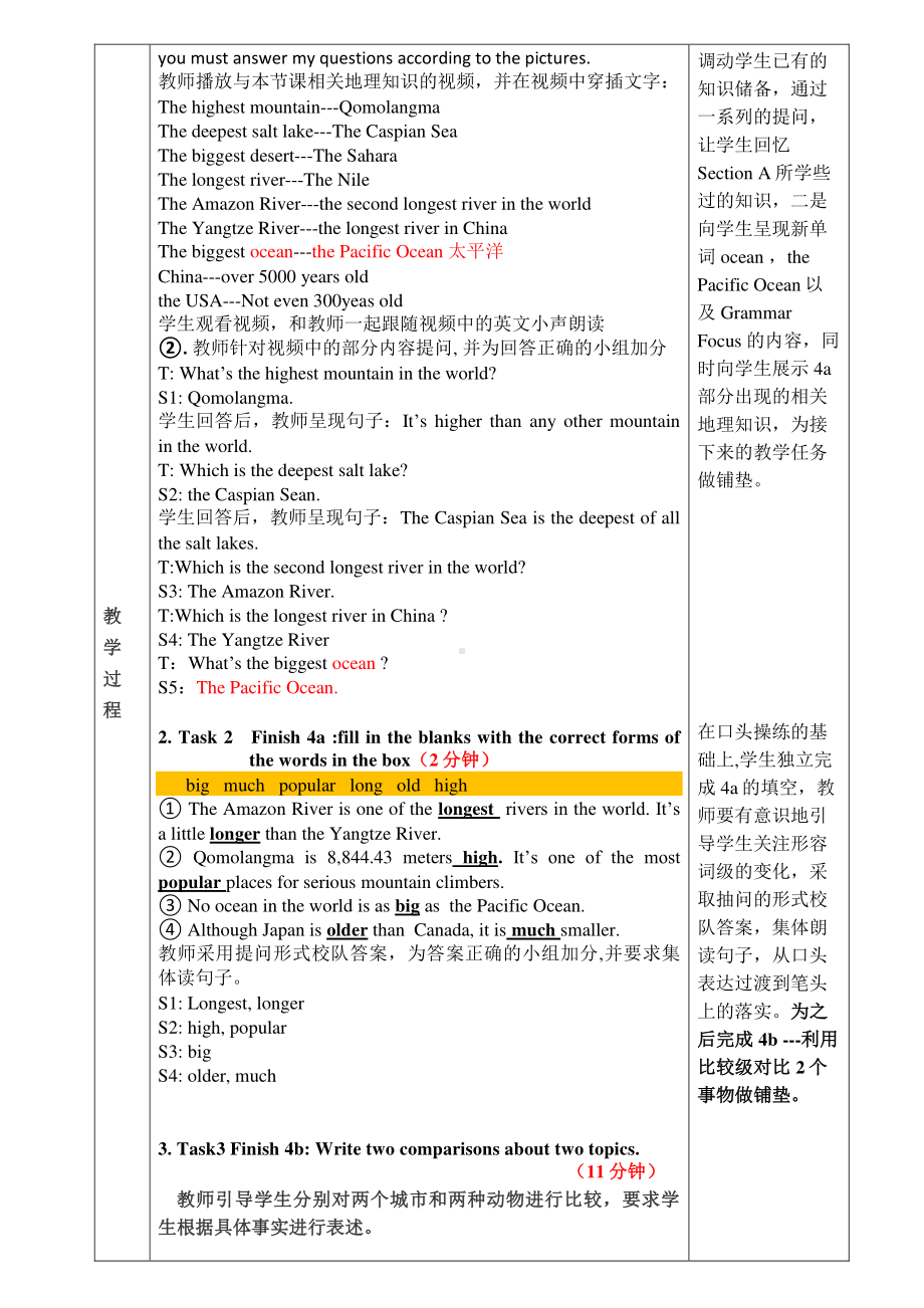 人教版英语八年级下册-Unit 7 Section A Grammar Focus-4c教案.docx_第2页