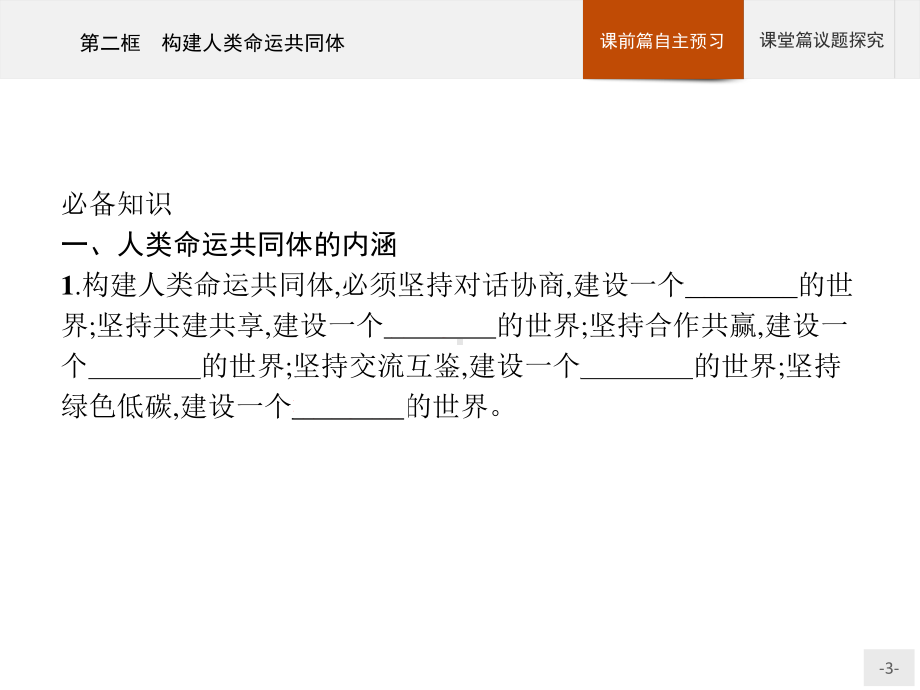 （2021新）统编版高中政治选修一第五课 第二框 构建人类命运共同体 ppt课件.pptx_第3页