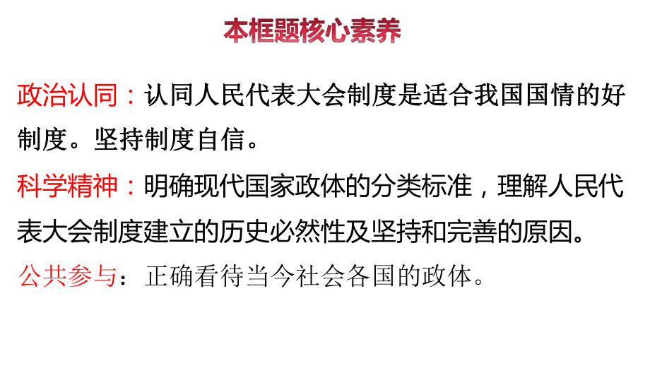 （2021新）统编版高中政治选修一1.2 国家政权的组织形式 ppt课件.ppt_第2页