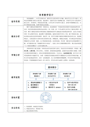 2020—2021学年人教版七年级体育全一册：8武术-原地腾空飞脚 教案.doc