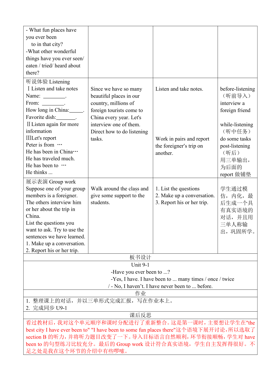 人教版英语八年级下册Unit 9 Section B （1a-1c）教案.docx_第2页