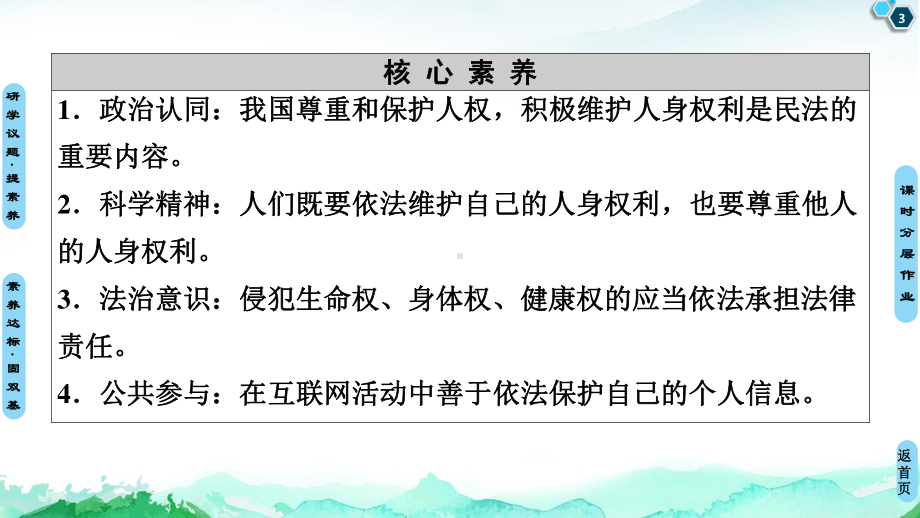 2021新-（部编）统编版高中政治选修二第1单元 第1课 第2框 积极维护人身权利ppt课件.ppt_第3页