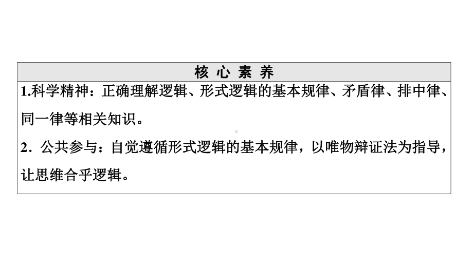 2021新-（部编）统编版高中政治选修三逻辑与思维：2.1-2.2　“逻辑”的多种含义 逻辑思维的基本要求 ppt课件.ppt_第3页