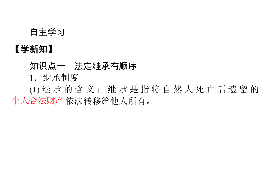 2021新-（部编）统编版高中政治选修二法律与生活：5.2薪火相传有继承(001) ppt课件.ppt_第3页