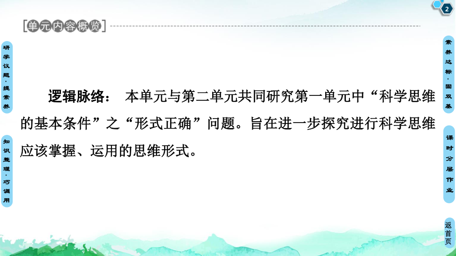 2021新-（部编）统编版高中政治选修三第3单元 第8课 第1框 辩证思维的含义与特征 -ppt课件.ppt_第2页