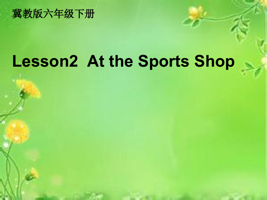 冀教版（三起）六下Unit 1 Sports-Lesson 2 At the Sports Shop-ppt课件-(含视频+素材)-公开课-(编号：a07eb).zip