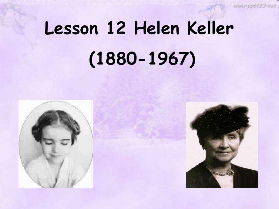 冀教版（三起）六下Unit 2 Good Health to You!-Lesson 12 Helen Keller-ppt课件-(含视频+音频)-公开课-(编号：90f09).zip