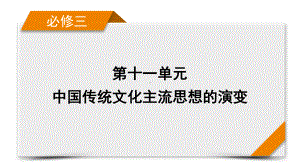 2022版高考人教版历史一轮课件：第41讲　宋明理学.pptx