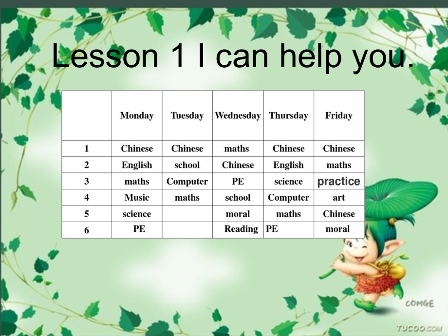 科普版三年级下册英语-Lesson 1 I can help you-ppt课件-(含教案+视频+音频)-公开课-(编号：80b73).zip