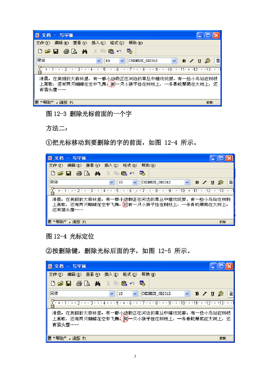 （教科）云南版三年级下册《信息技术》第十二课 段落的简单修饰 教案.docx_第3页