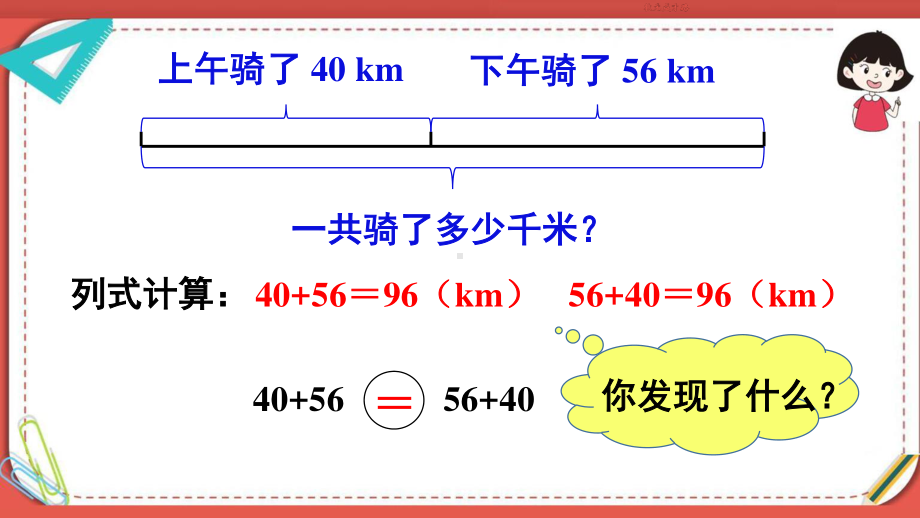 人教部编版四年级数学下册《第3单元 运算定律第1课时 加法交换律和结合律》精品PPT优质课件.pptx_第3页