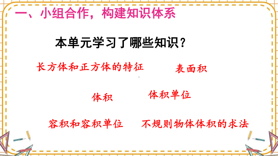 人教部编版五年级数学下册《第3单元长方体和正方体整理和复习》精品PPT优质课件.pptx_第2页