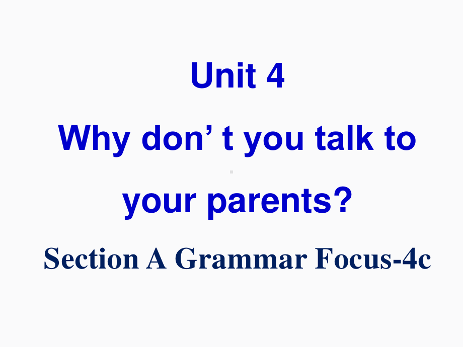 2021年春人教版英语八年级下册Unit4 Section A Grammar focus 4a—4c课件.ppt_第1页