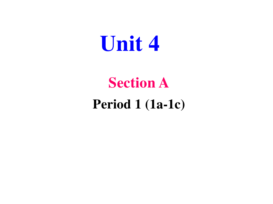 2021年春人教版英语八年级下册Unit 4 Why don't you talk to your parents- Section A 1a-1c.ppt_第1页