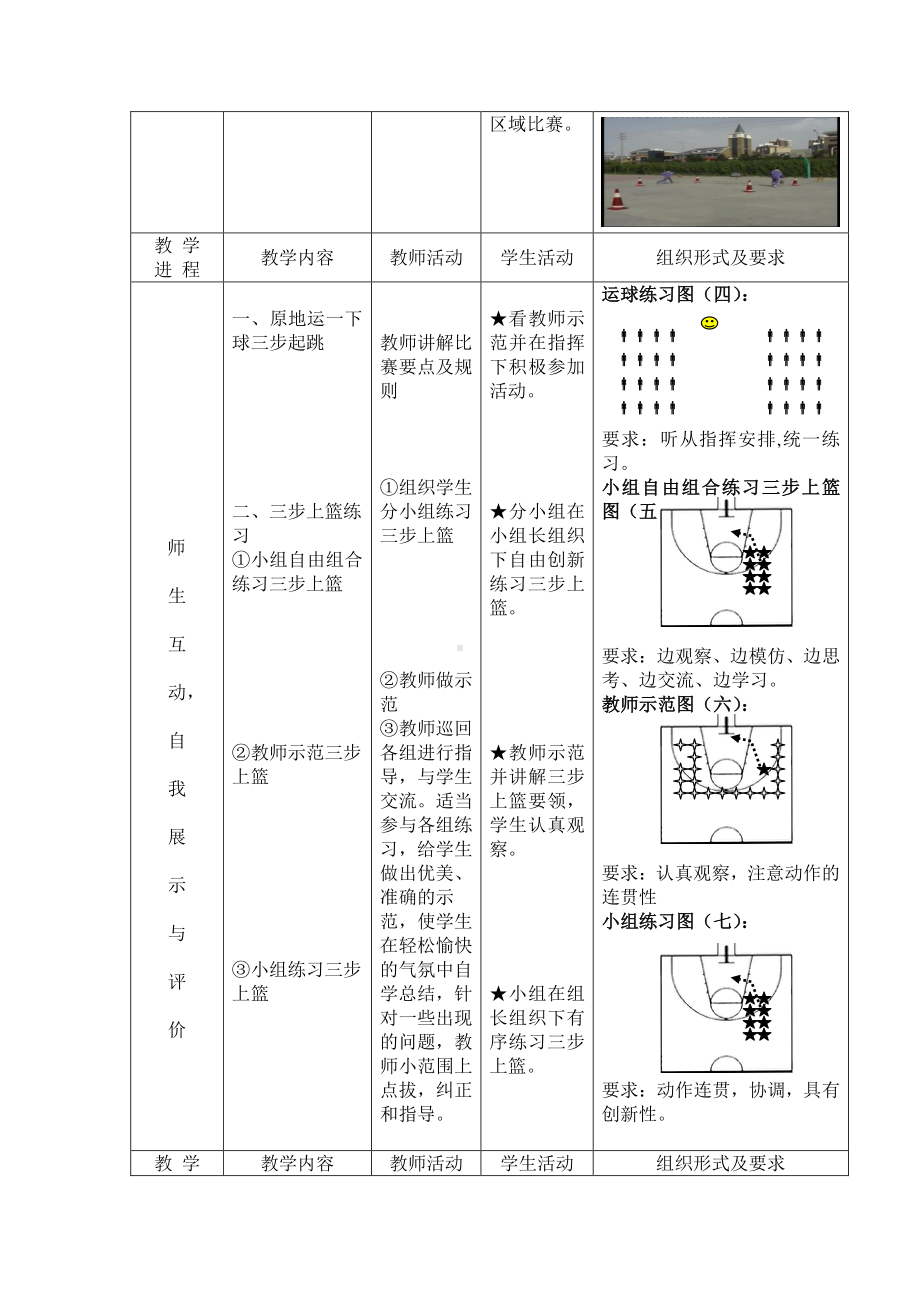 2020-2021学年人教版体育八年级去一册-第4章篮球 三步上篮-教案.doc_第2页