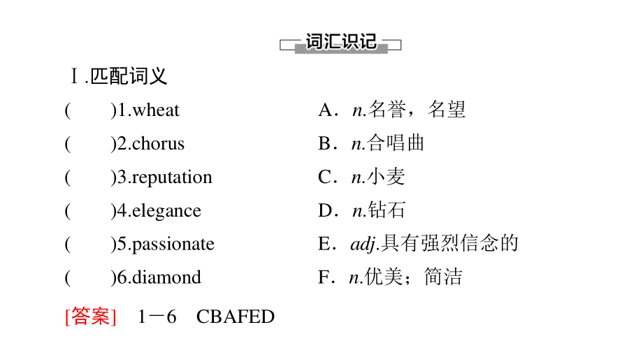 2021版外研版选修三英语 Unit 6 预习 新知早知道ppt课件.ppt_第2页