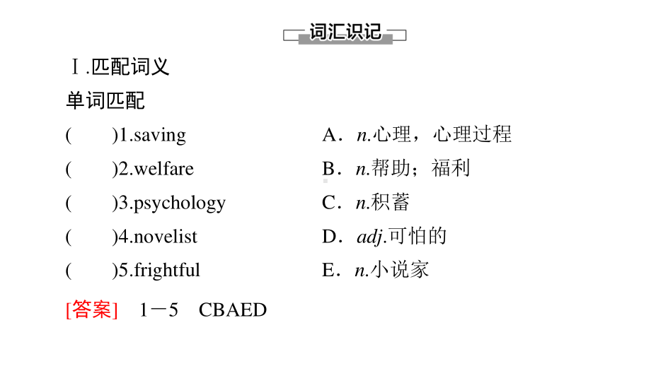 2021版外研版选修三英语Unit 1 Face values预习 新知早知道2 ppt课件.ppt_第2页