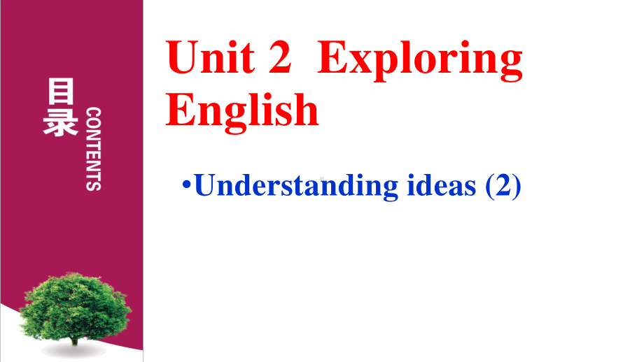 2021版外研版必修一英语Unit2 Understanding ideas (2) ppt课件.pptx_第1页