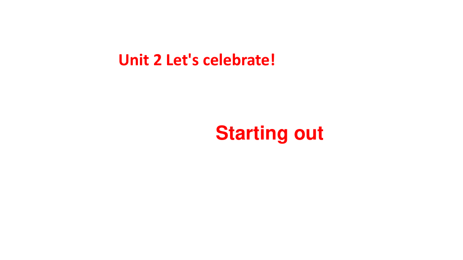 2021版外研版必修二英语Unit 2 Let’s celebrate Grammar Modals ppt课件.pptx_第1页