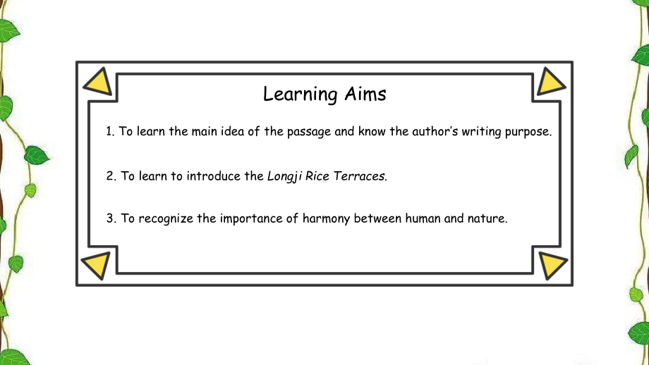 2021版外研版必修一英语Unit 6 At one with nature-Understanding ideas ppt课件.pptx_第2页