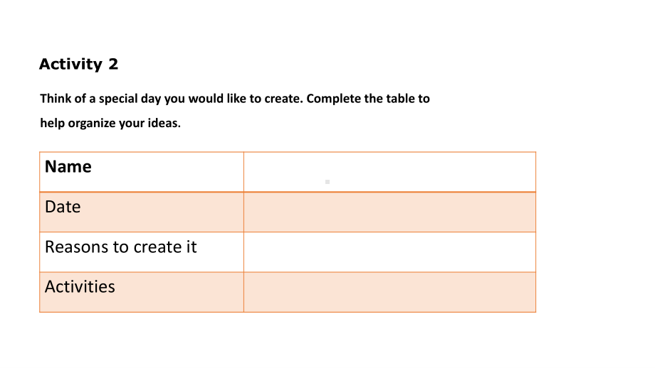 2021版外研版必修二英语Unit 2 Let’s celebrate Presenting ideas & project & Review ppt课件.pptx_第3页