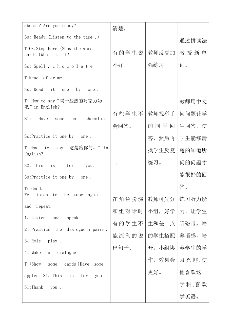 教科EEC版三下-Unit8 It's Hot-Class 1 Textbook p.60-教案、教学设计--(配套课件编号：73f4f).doc_第3页