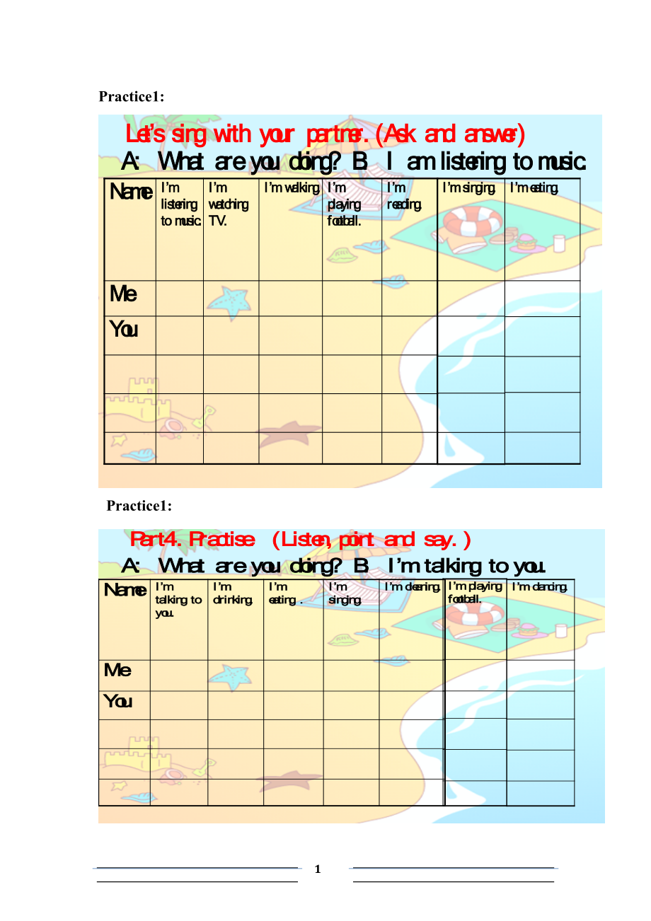 科普版四年级下册Lesson 11What are you doing -ppt课件-(含教案+视频+素材)--(编号：4016a).zip