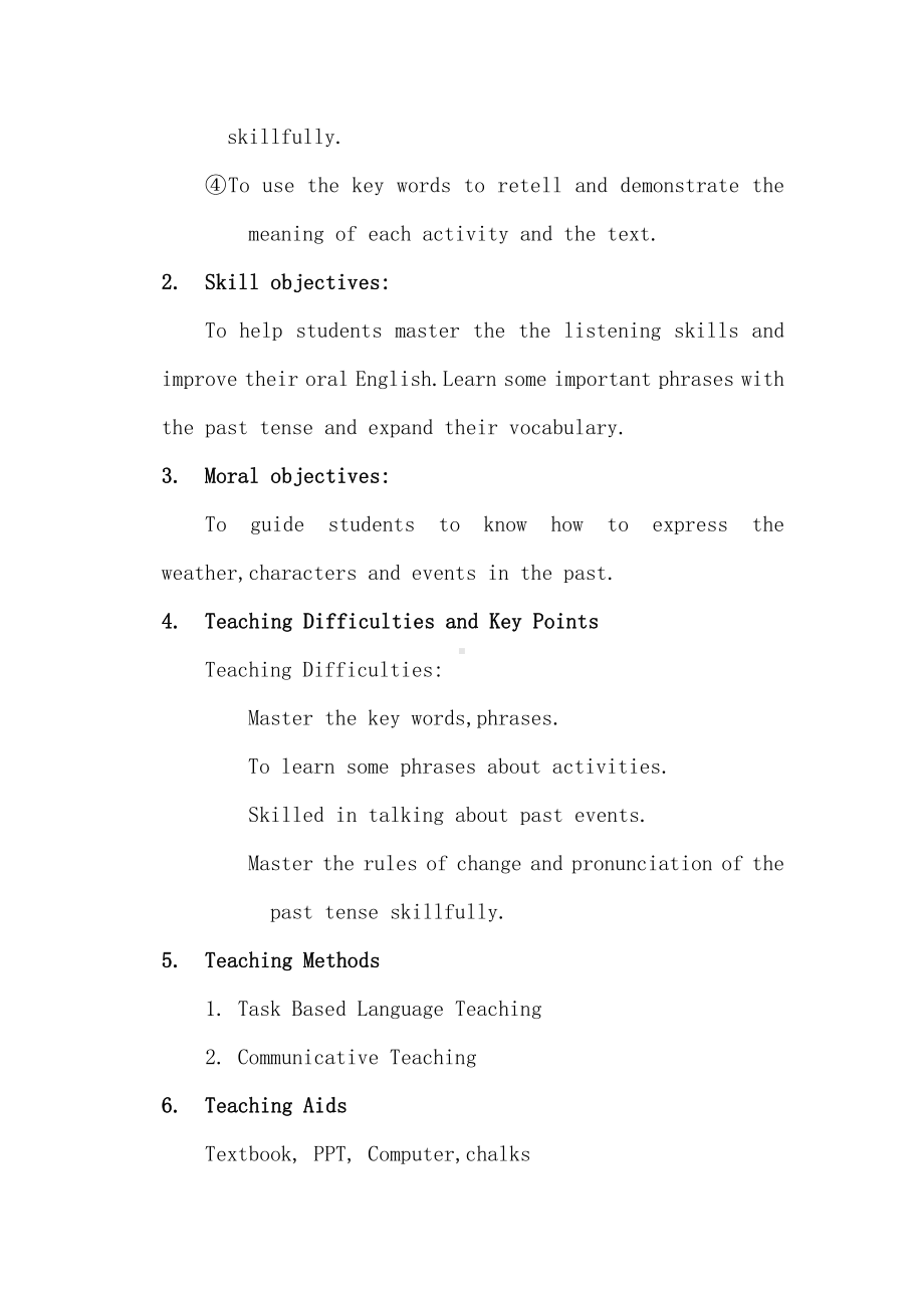 科普版六年级下册Lesson 4 What did you do last Saturday -教案、教学设计-市级优课-(配套课件编号：6000d).doc_第3页