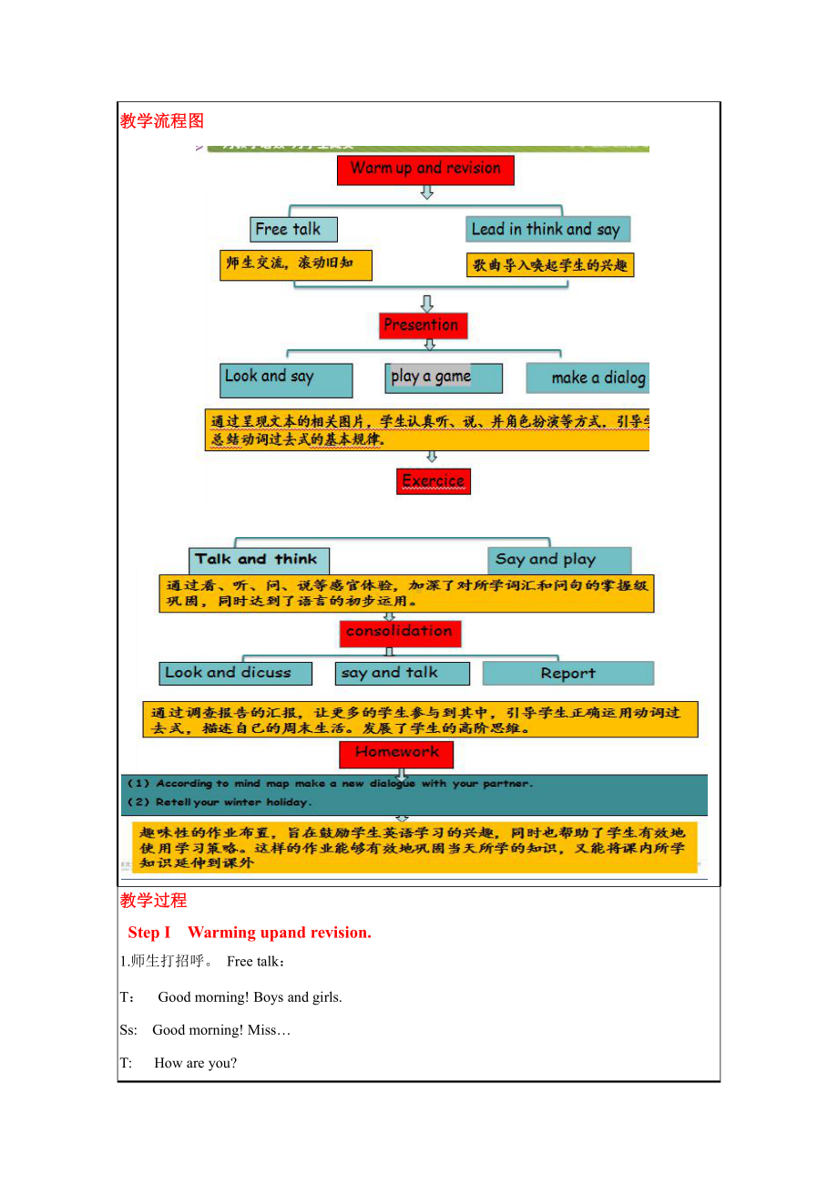 科普版六年级下册Lesson 4 What did you do last Saturday -教案、教学设计-公开课-(配套课件编号：a0182).docx_第3页