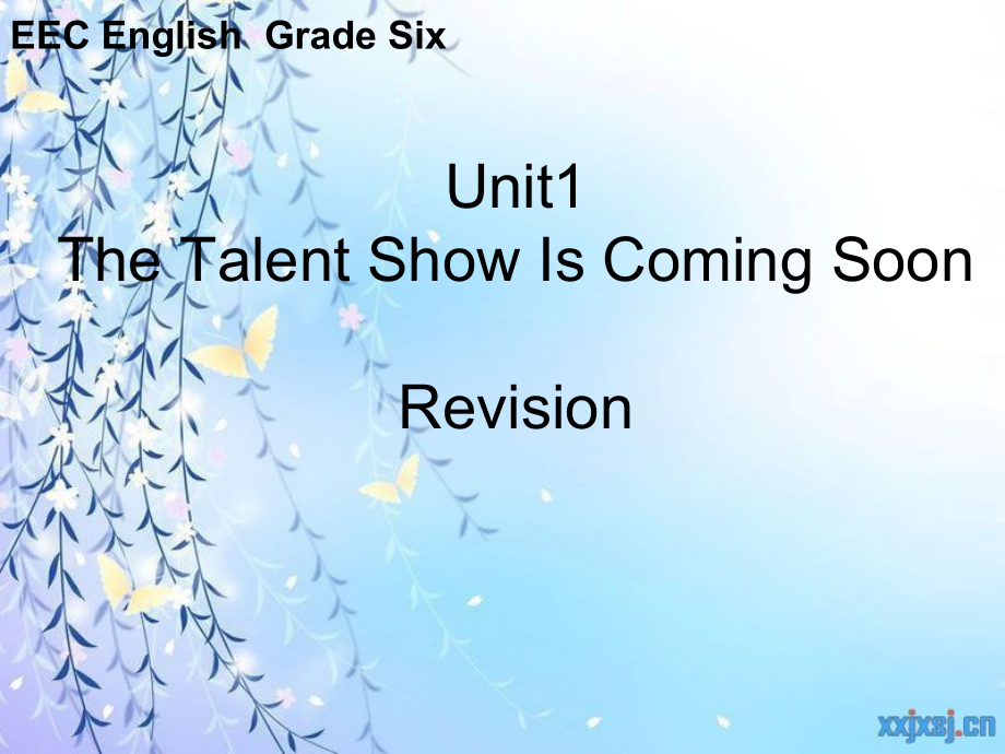 教科EEC版六年级下册Unit1 The Talent Show Is Coming Soon-Class 5 Textbook p.11-ppt课件-(含教案)--(编号：00083).zip