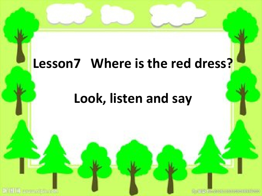 接力版三年级下册Lesson 7 Where is the red dress -ppt课件-(含教案)-市级优课-(编号：e0989).zip