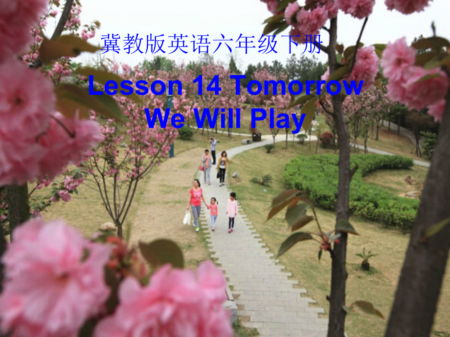 冀教版（三起）六下-Unit 3 What Will You Do This Summer -Lesson 14 Tomorrow We Will Play-ppt课件-(含教案+视频)-公开课-(编号：81264).zip