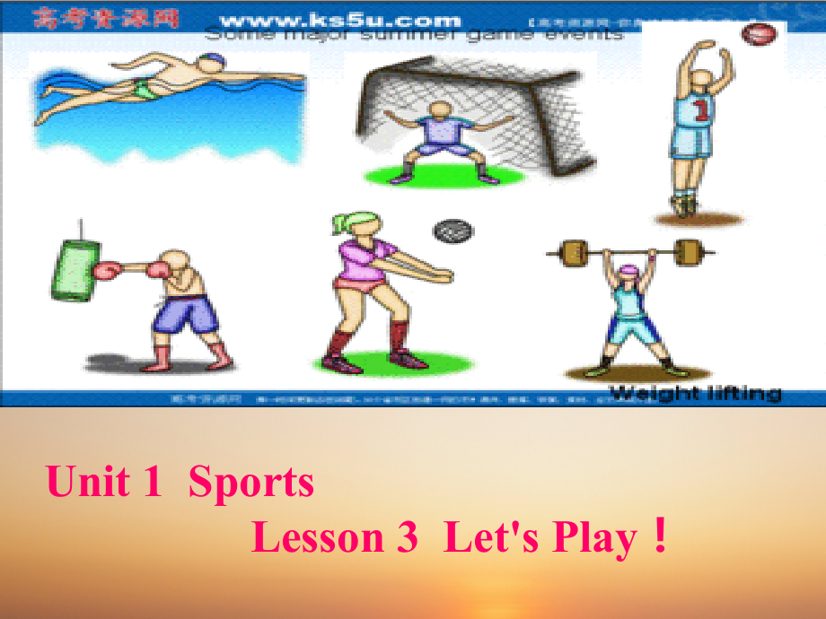 冀教版（三起）六下-Unit 1 Sports-Lesson 3 Let’s Play!-ppt课件-(含教案+素材)-公开课-(编号：12448).zip