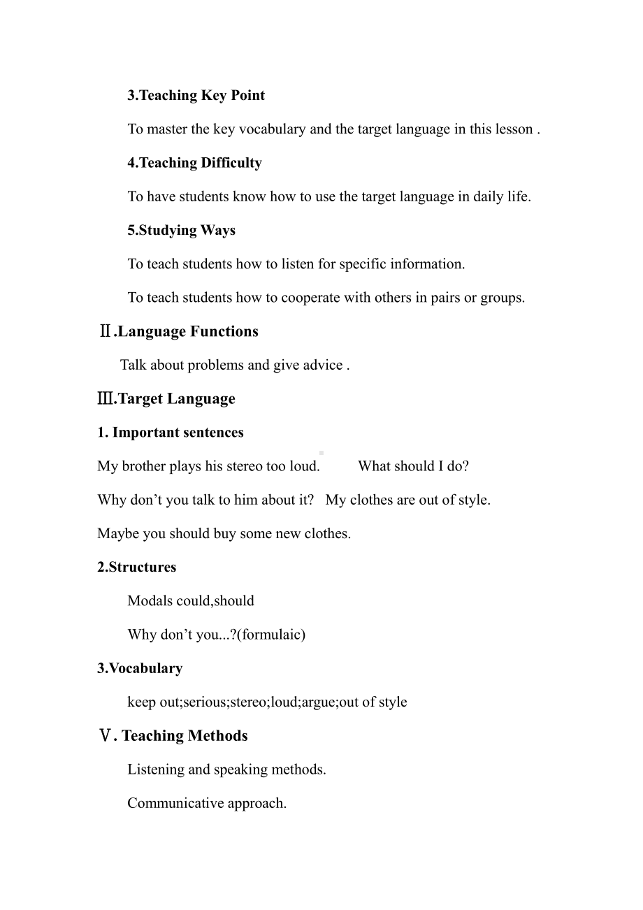 人教版八下-Unit 1 What's the matter -Section A 1a—2d-教案、教学设计-省级优课-(配套课件编号：010d9).doc_第2页