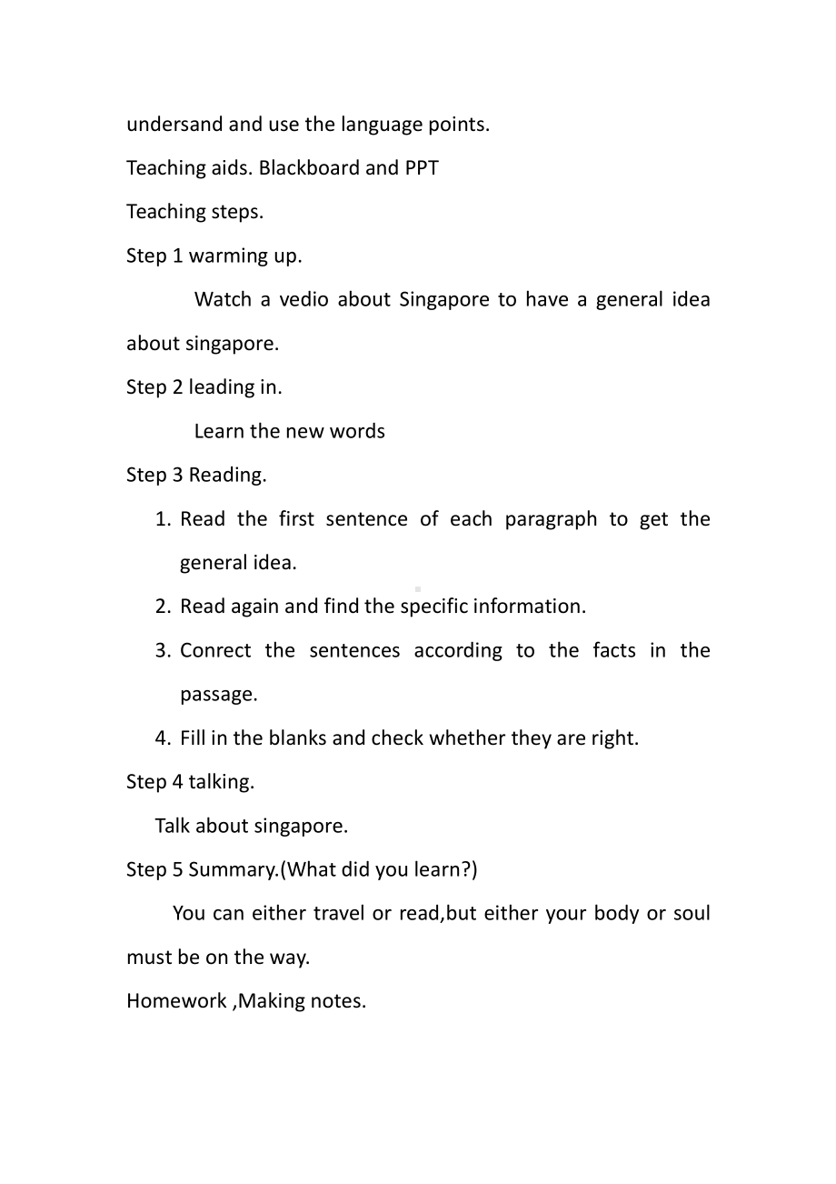 人教版八下-Unit 9 Have you ever been to a museum -Section B 2a—3b Self check-教案、教学设计-省级优课-(配套课件编号：11e48).docx_第2页