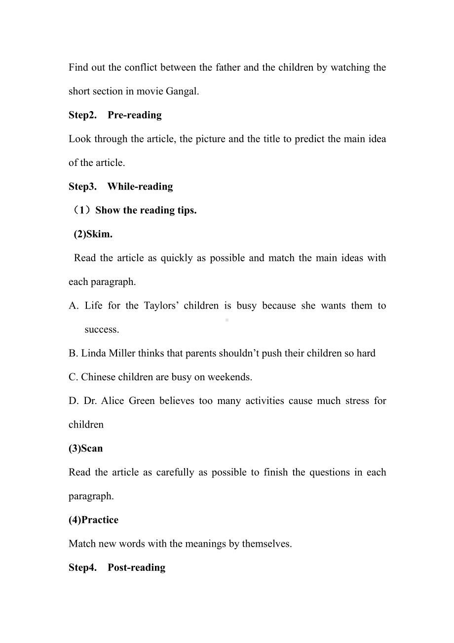 人教版八下-Unit 4 Why don't you talk to your parents -Section B 2a—3b Self check-教案、教学设计-省级优课-(配套课件编号：02015).doc_第2页