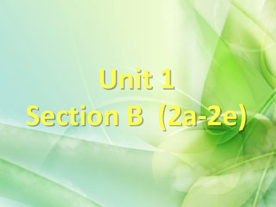 人教版八下-Unit 1 What's the matter -Section B 2a—3b Self check-ppt课件-(含教案+视频+音频)-市级优课-(编号：4054c).zip