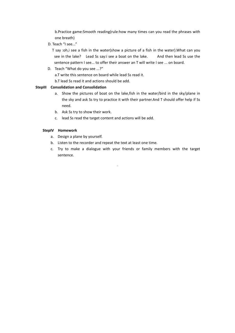 清华版一年级下册UNIT 3MEANS OF TRANSPORT-Lesson 19-教案、教学设计--(配套课件编号：900c4).docx_第2页