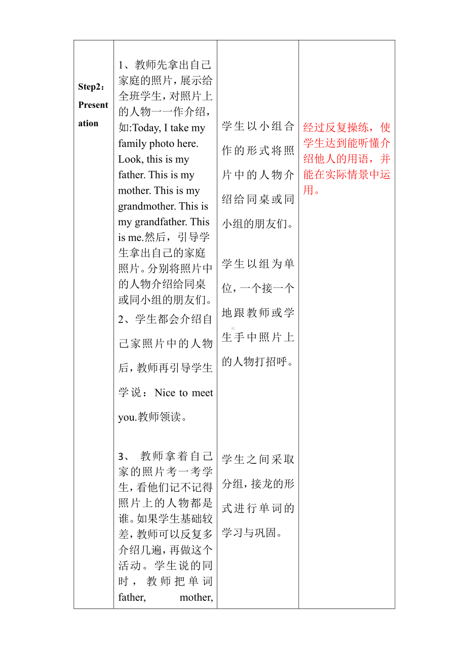 辽宁师大版四下英语Unit 1 Welcome to our home!-教案、教学设计--(配套课件编号：30660).docx_第2页