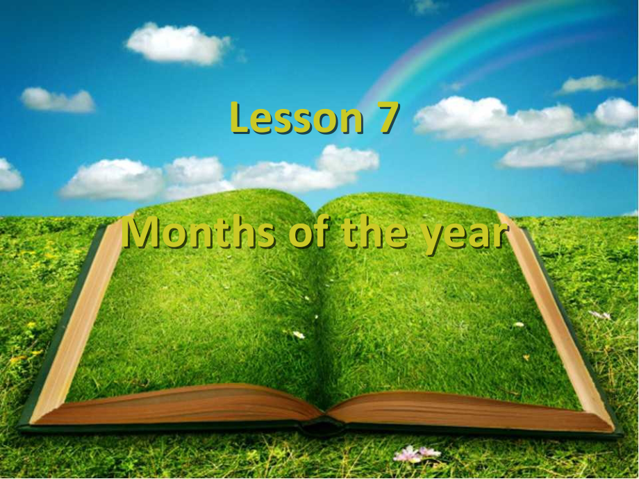 冀教版（三起）四下Unit 2 Days and Months-Lesson 7 Months of the Year-ppt课件-(含教案+视频)-市级优课-(编号：b0ef7).zip